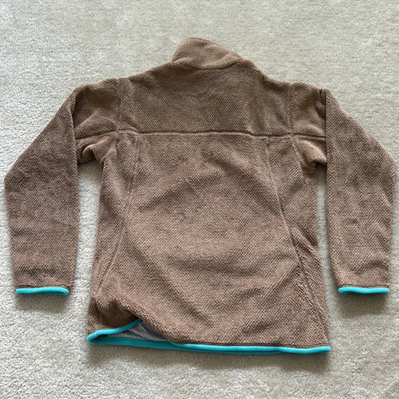 Patagonia Womens Re-Tool Snap-T Pullover Slim Fit Bear Brown XL - Picture 5 of 5